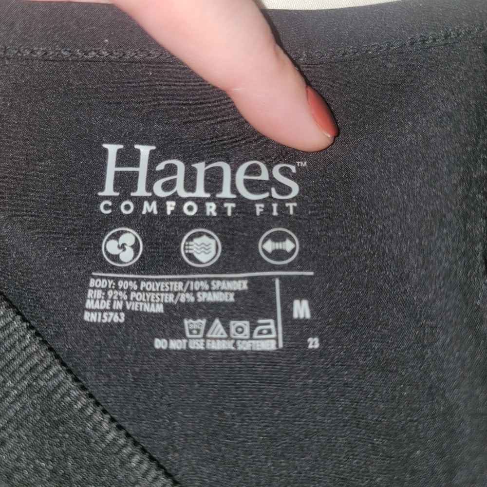 Hanes Comfort Fit Charcoal Tee